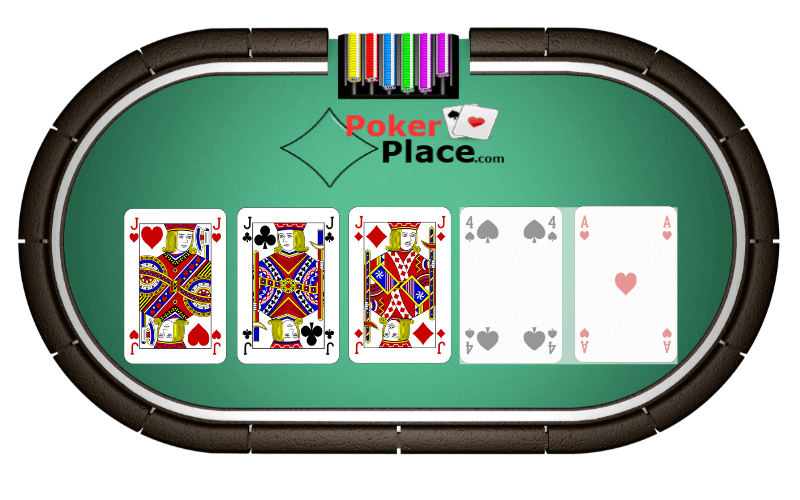 Three of a Kind - Poker Hand Rankings