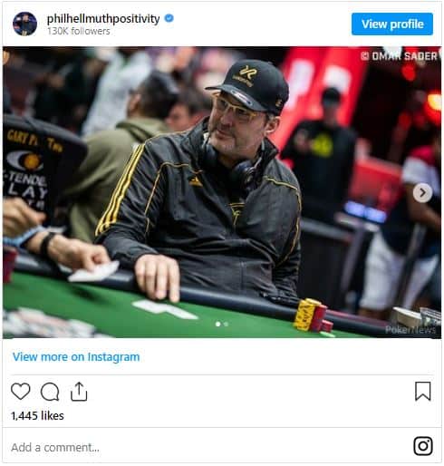 Phil Hellmuth - Instagram