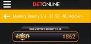 משחקי Mystery Bounty ב BetOnline